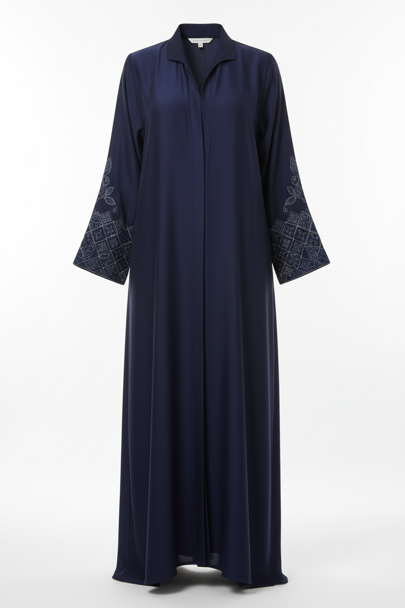 عباءة نسائية عصرية نيلية