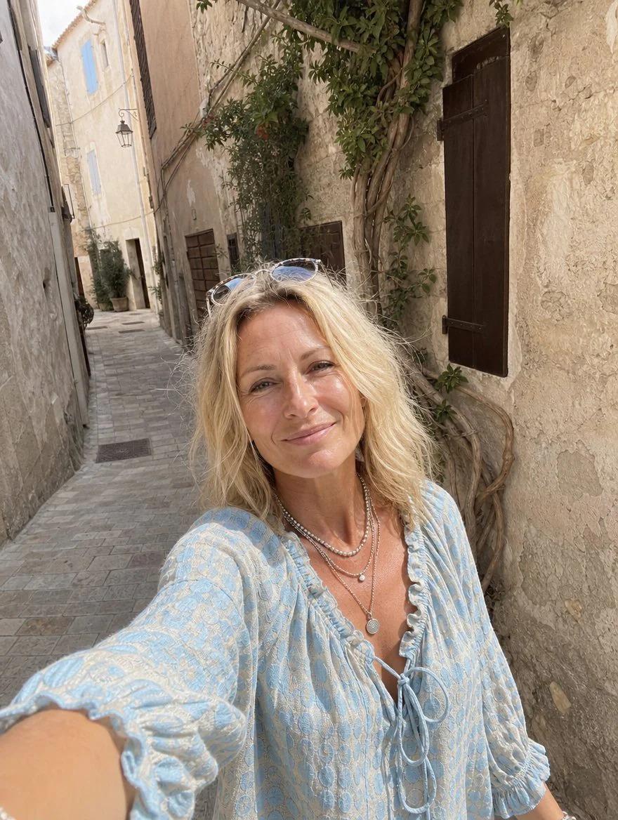 Blouse Bohème Imprimée d’Été